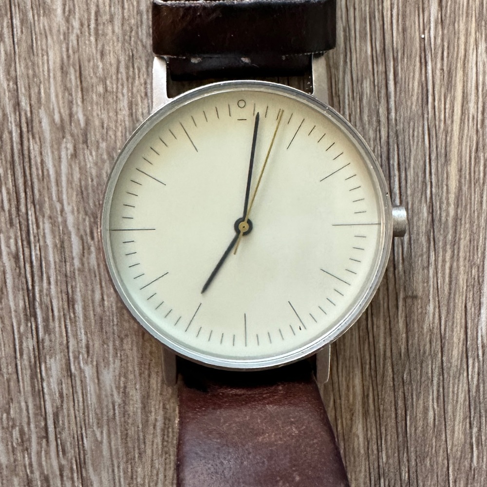 Men’s Stock Watch S001 watch for sale, Italian leather
